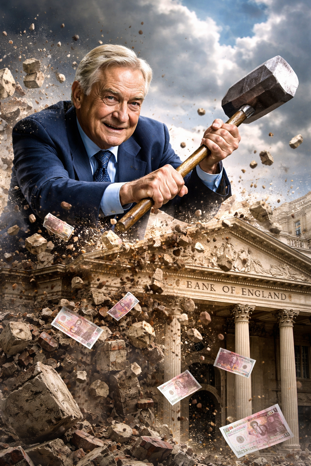 George Soros breaking the Bank of England